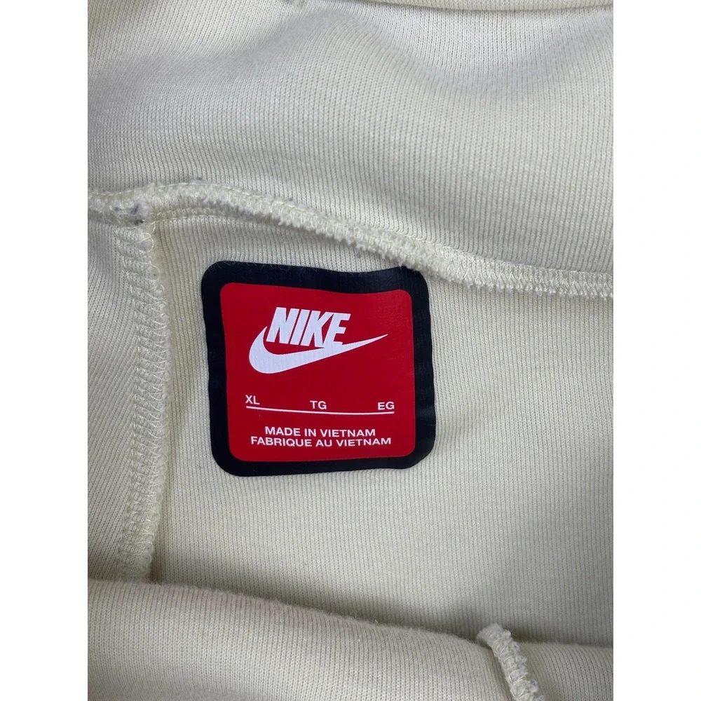 Nike Kids Tech Fleece Joggers XL Cream Bone Sweatpants CU9213-113